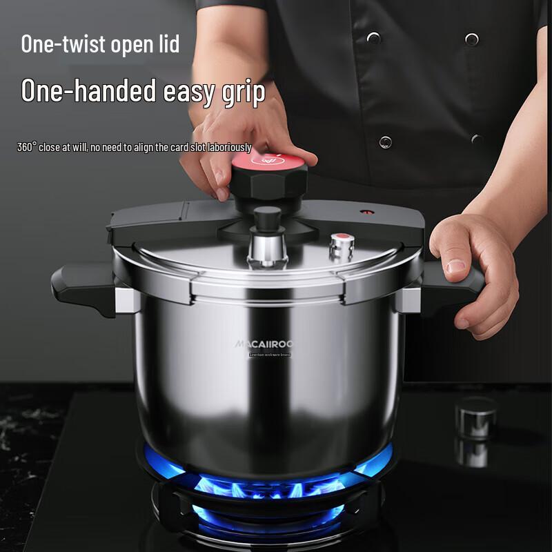 Macaiiroos 304 Stainless Steel Pressure Cooker