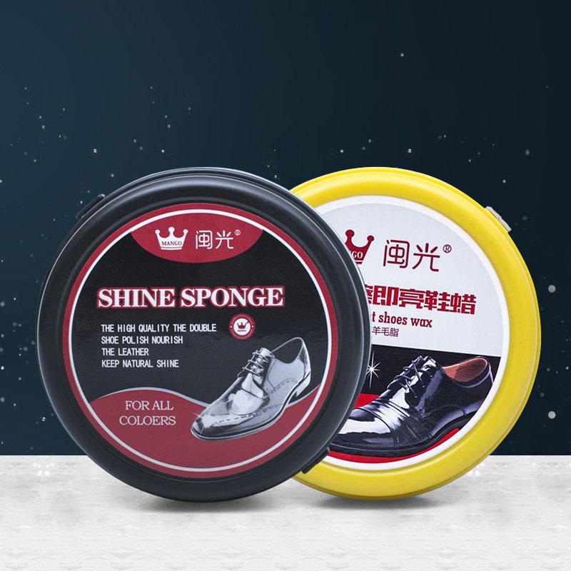 Двусторонняя щетка для кожаной обуви, щетка для полировки обуви, бесцветная щетка для воска для обуви, щетка для обуви