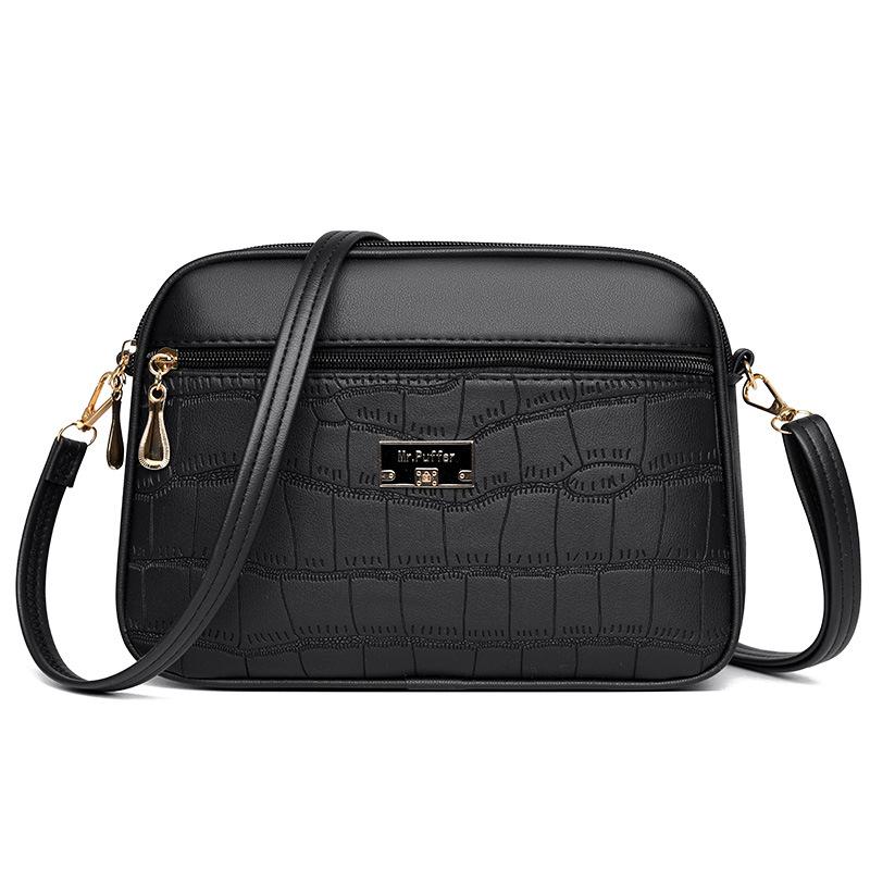 Летняя Простая и Высококлассная Легкая Роскошная Сумка для Мамы Модная Универсальная Большая Вместимость Сумка через Плечо Популярная