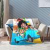 Плед для сна Cleo & Cuquin Аниме Супер Мягкий Теплый Пледы для Кровати 50x60 Дюймов Покрывала Разных Размеров