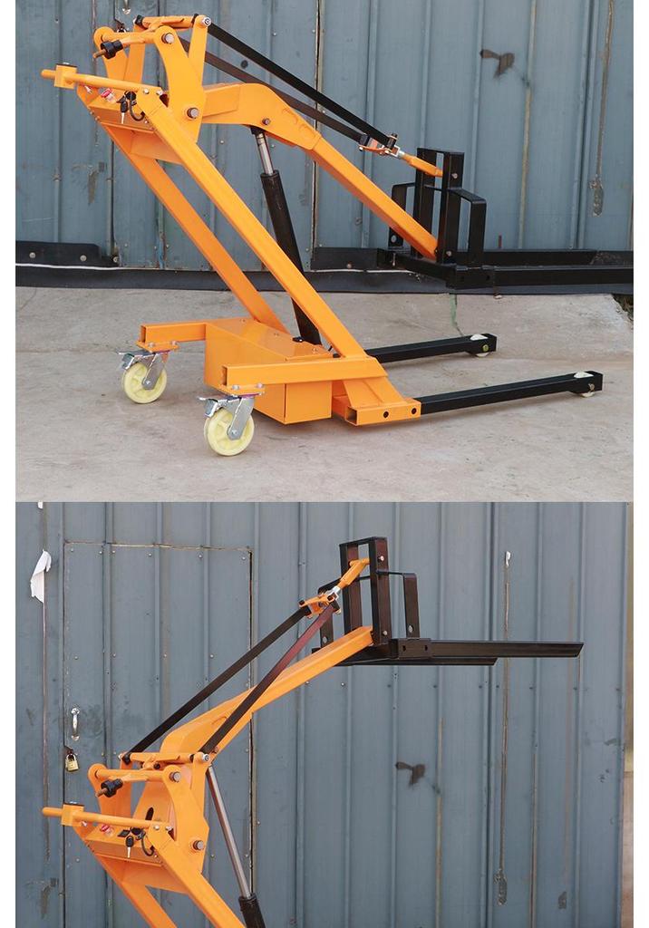 Compact Electric Forklift Stacker for Warehouse Handling