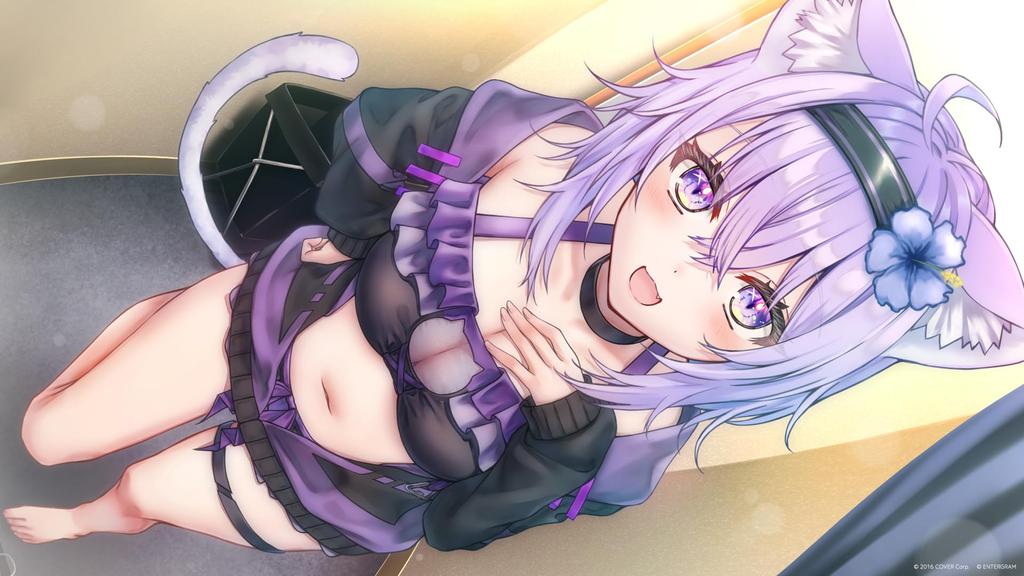 ПК Windows лимитированного выпуска Okayu Новая ASMR-запись и Ухо Складной акрил B2 Подвесной акрил оригинальный набор из 3 акриловый магнит в комплекте Ню~~му! -