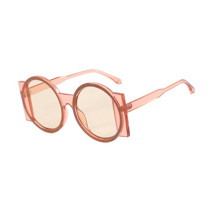 FEYE Круглые двухцветные солнцезащитные очки для мужчин и женщин, ретро-модные очки для активного отдыха, хип-хопа, путешествий, пляжа, декоративные очки