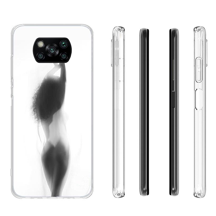 Силуэты Женщин Сексуальная Леди Девушка Чехол Для Телефона Для Xiaomi Poco F7 Ultra X7 X6 X5 Pro M7 Redmi 15C 15 13C 13 12C 12 10C 10 9A