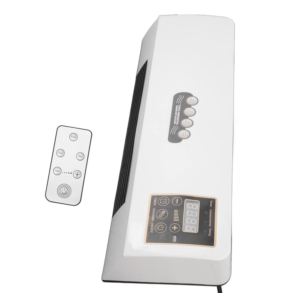 Маленький обогреватель-вентилятор портативный настенный электрический обогреватель горячий вентилятор для ванной комнаты спальни