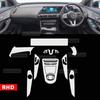 For Mercedes Benz EQC 350 400 2018- Gearbox Panel Dashboard Navigation Automotive Interior Protective Film Anti-Scratch