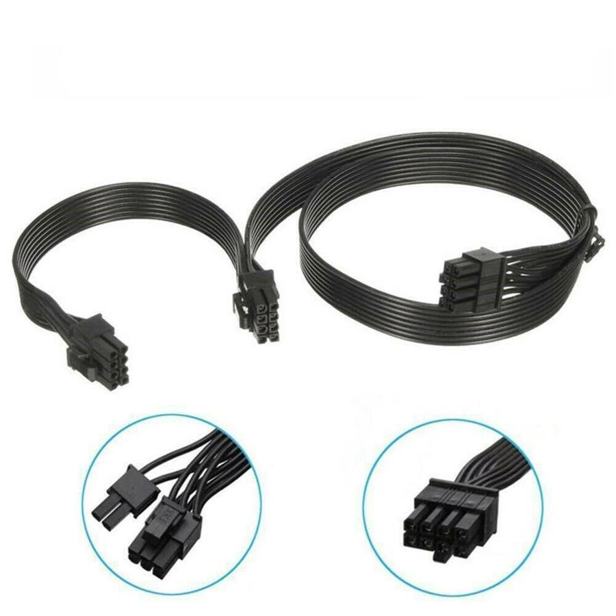 GPU 8 Pin To DUAL 8 (6+2) Pin Cable for CORSAIR AX Series Modular Power Supply