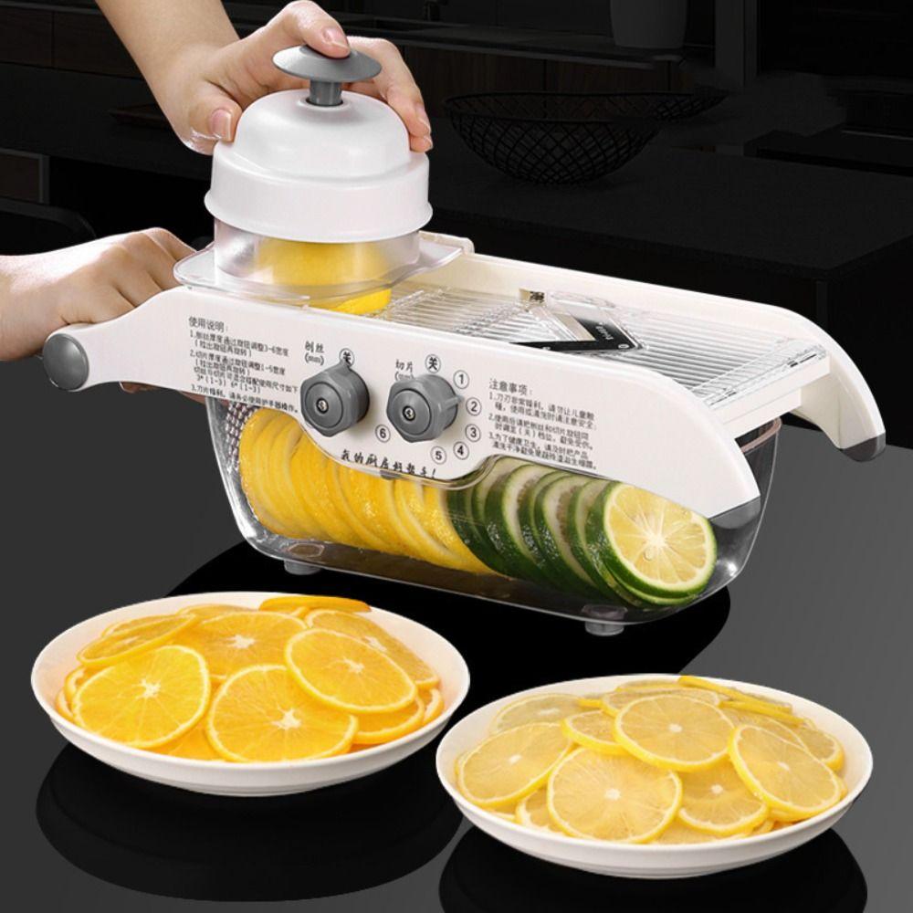 High Efficiency Lemon Grater Adjustable Carrot Cutter Slicing Machine Lemon Slicer Milk Tea Shop