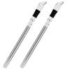 Wine Cooling Rod Stainless Frozen Stick Beer Chiller Stick Ice Wine Cooler 4 in 1 Wine Cooling w/ Wine Pourer Stopper Cutter
