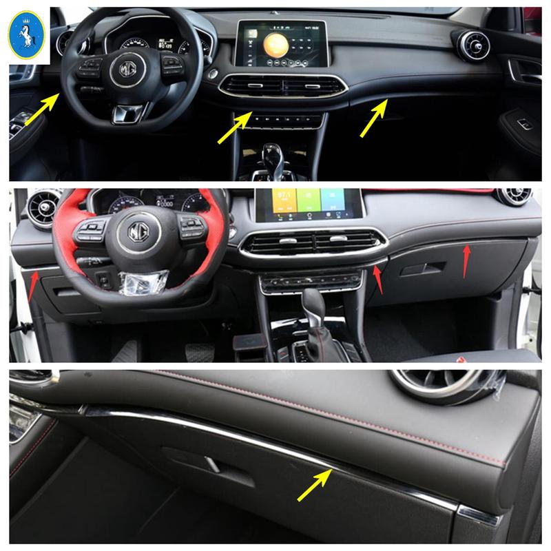 Auto Window Lift Button / Pillar A / Air AC Central Control Stripes Cover Trim Accessories For MG HS / HS Plug-in  - 2024