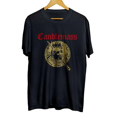 Футболка унисекс Candlemass Skull Doom Metal Band