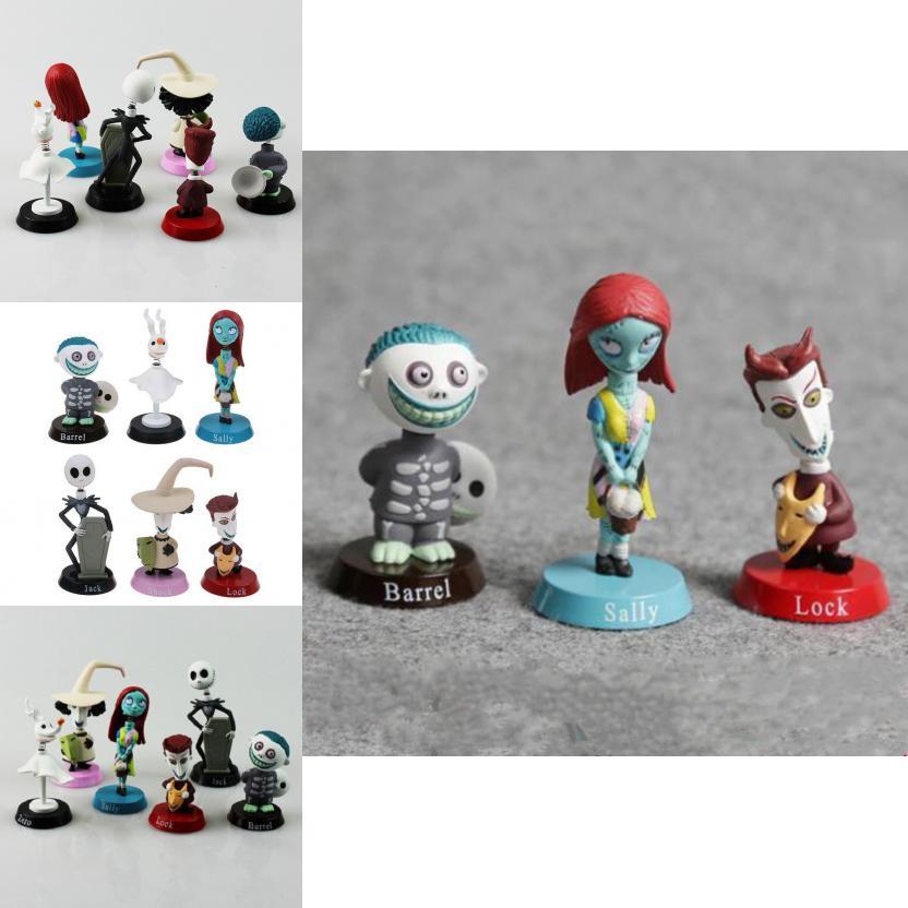 Set Of 6pcs Figures For Play Collection Or Decoration