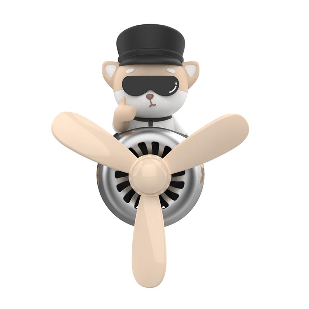 Автомобильный освежитель воздуха Duck Pilot Vent, диффузор для духов, вращающийся пропеллер, воздухозаборник, аромат, милый мультяшный декор, авто