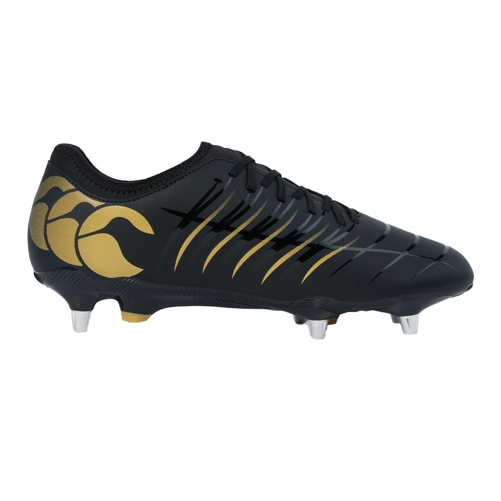 Canterbury Mens Phoenix 2.0 Team Leather Soft Ground Rugby Boots