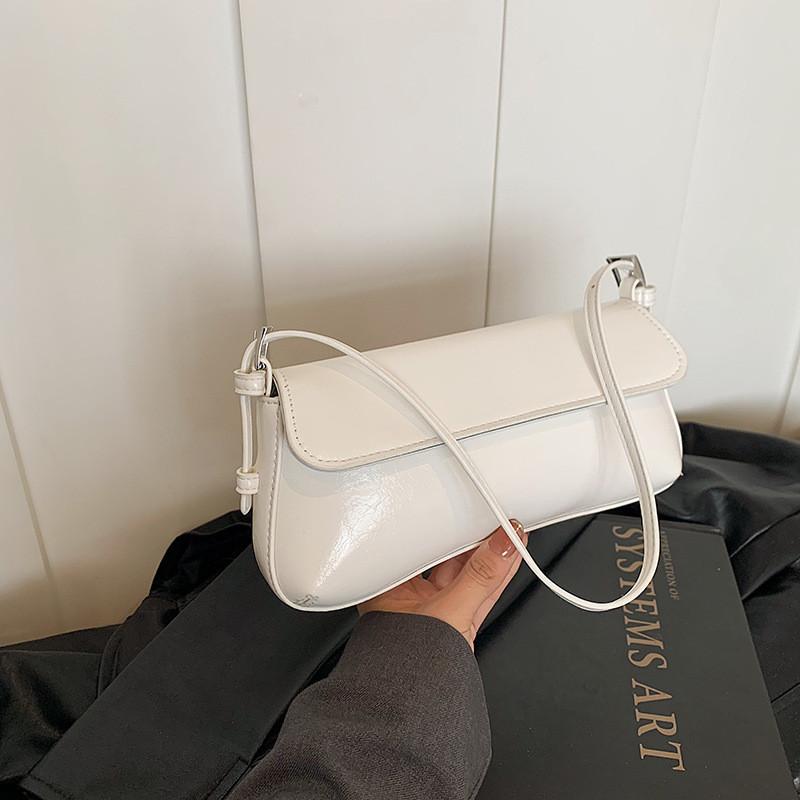 PU Гладкая Модная Кожаная Маленькая Квадратная Сумка Для Повседневного Повседневного Использования