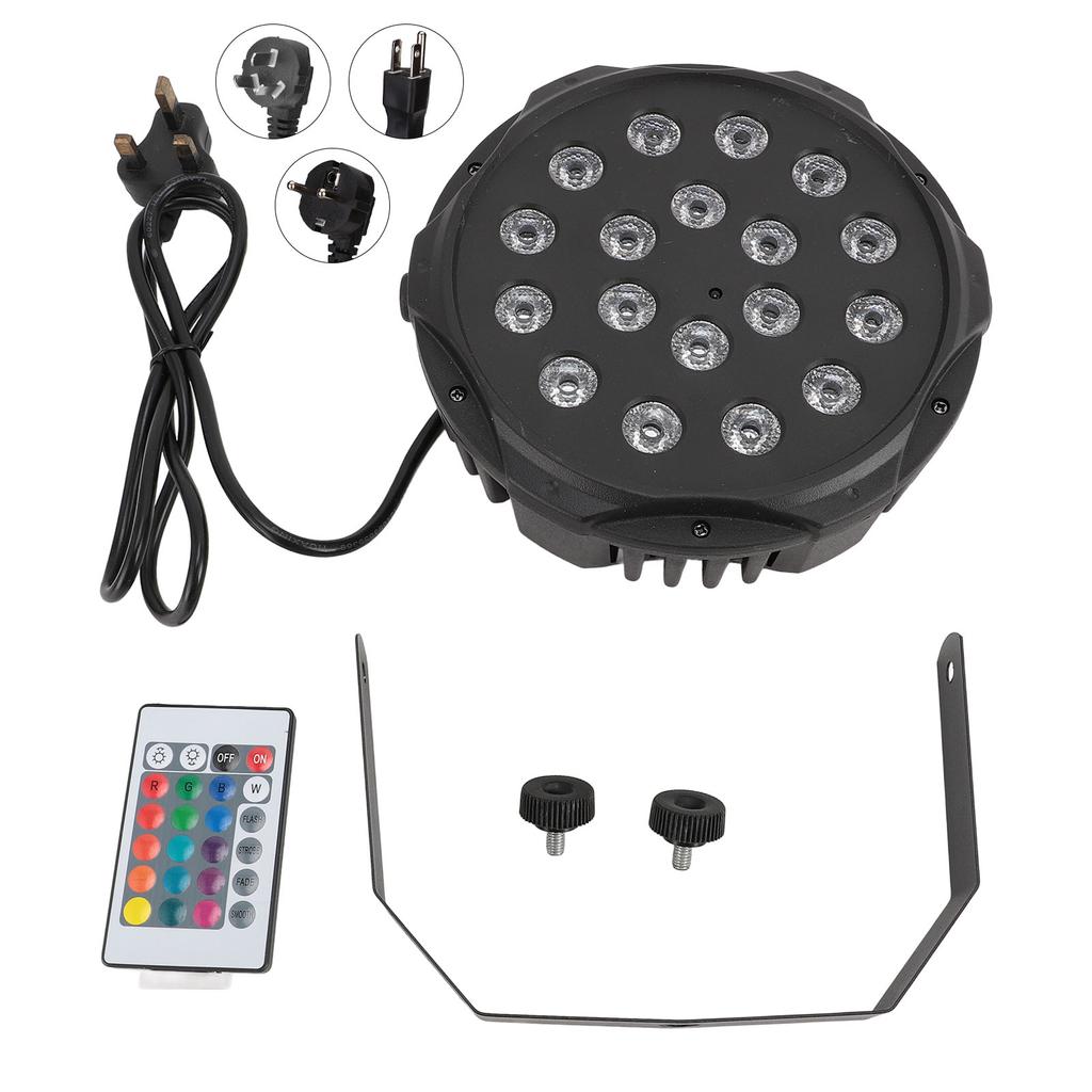 Светодиодный сценический свет 18 X 3 Вт DMX 512 контроллер звуковая активация режим Master Slave DJ Party Lights для Sta