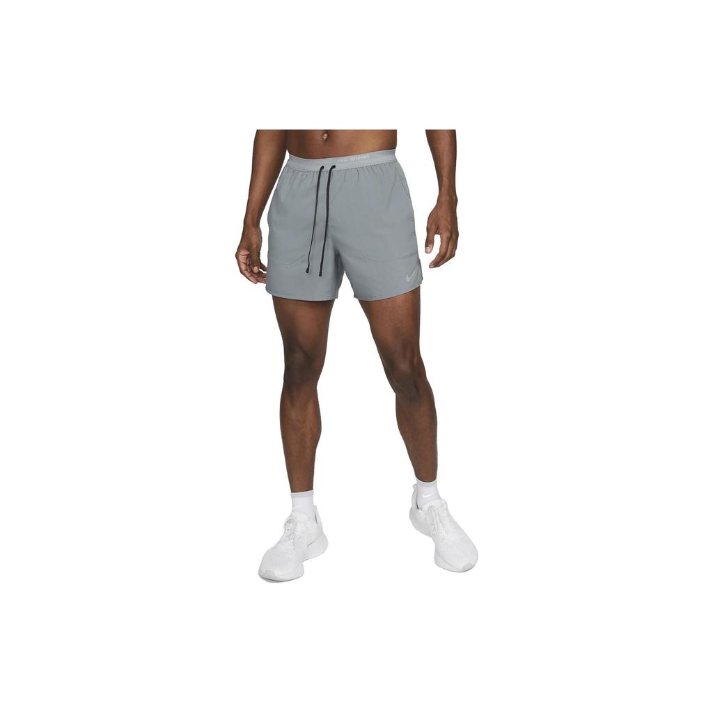Nike Dri-FIT Stride Color Block Logo Lace-Up Casual Shorts Men shorts Gray DM4756-084