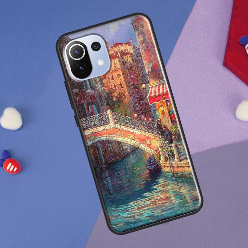 Чехол для Xiaomi 14 Ultra 13 11T 12T 13T 14T Pro POCO X7 X6 Pro X3 X5 F3 F5 M6 F6 Pro, Улица Венеции, Путешествие Италия