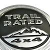 Металлические наклейки с эмблемой 4X4 Trail Rated для Wrangler, Patriot, Grand Cherokee - Разные цвета