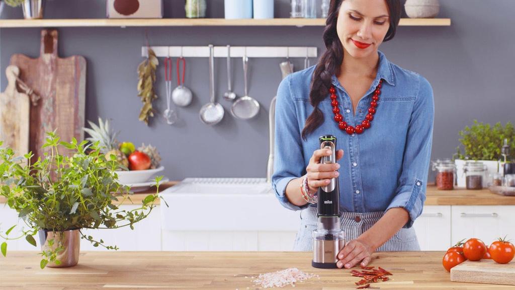 Ручной блендер Braun MQ60 для специй DeLonghi Multi-Quick Code