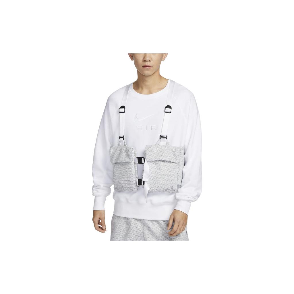 Nike Sportswear Tech Pack Logo Embroidered Double Snap Pocket Vest Men Vests Light-Smoke-Grey DX9404-084