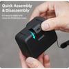 Портативный жесткий кейс для камер AcePro2/1 Водонепроницаемый Пылезащитный Дизайн Держатель Включает ремешок для легкого доступа Оболочка