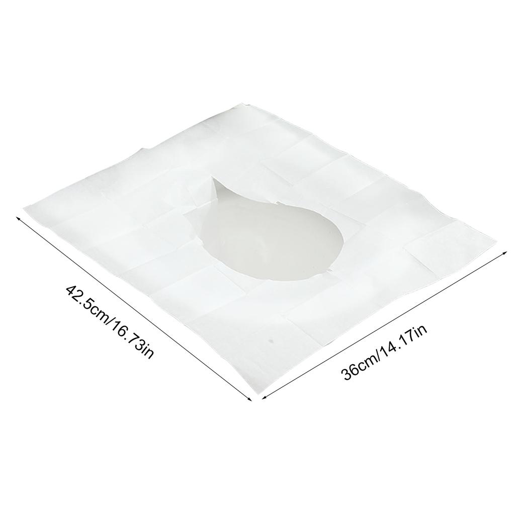 10PCS Disposable Toilet Seat Cover Portable Travel Camping Hotel Bathroom Degradable Waterproof Toilet Mat Accessories
