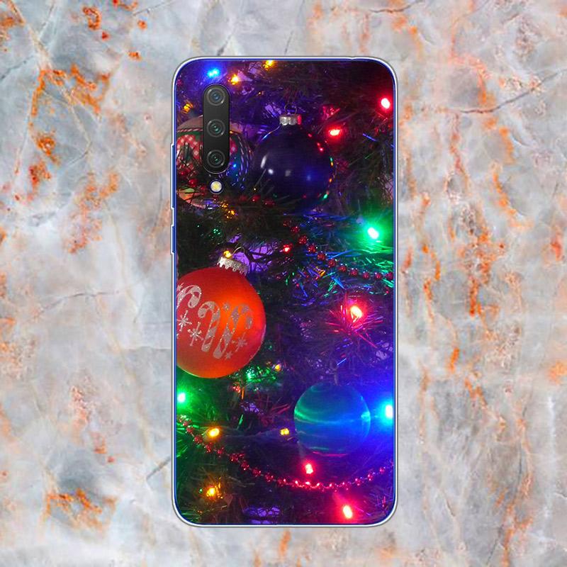 Новогодние подарки Рождественский мягкий силиконовый чехол TPU для Xiaomi Mi Note 11 10T 10 9 9T SE 8 Lite Pro Ultra 5G чехол для телефона