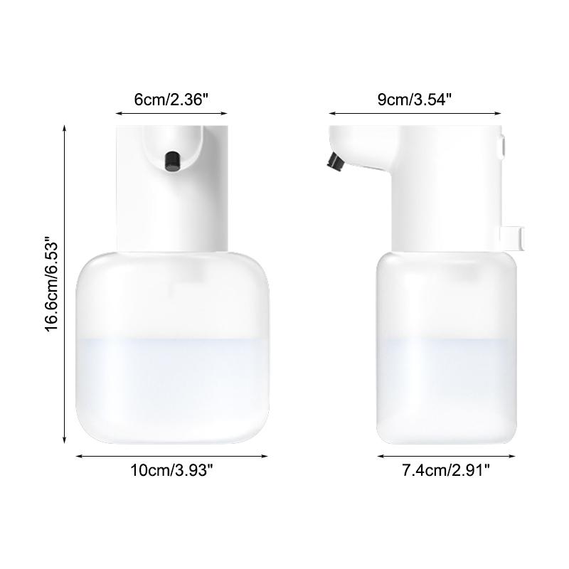 550 мл Автоматический дозатор жидкого мыла Инфракрасный датчик USB перезаряжаемый дезинфицирующее средство для мытья рук Настенный настенный для ванной комнаты IPX5