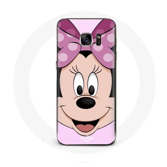 Case - Minnie Mouse - Galaxy S7 - Soft - Cartoon - Child Protection
