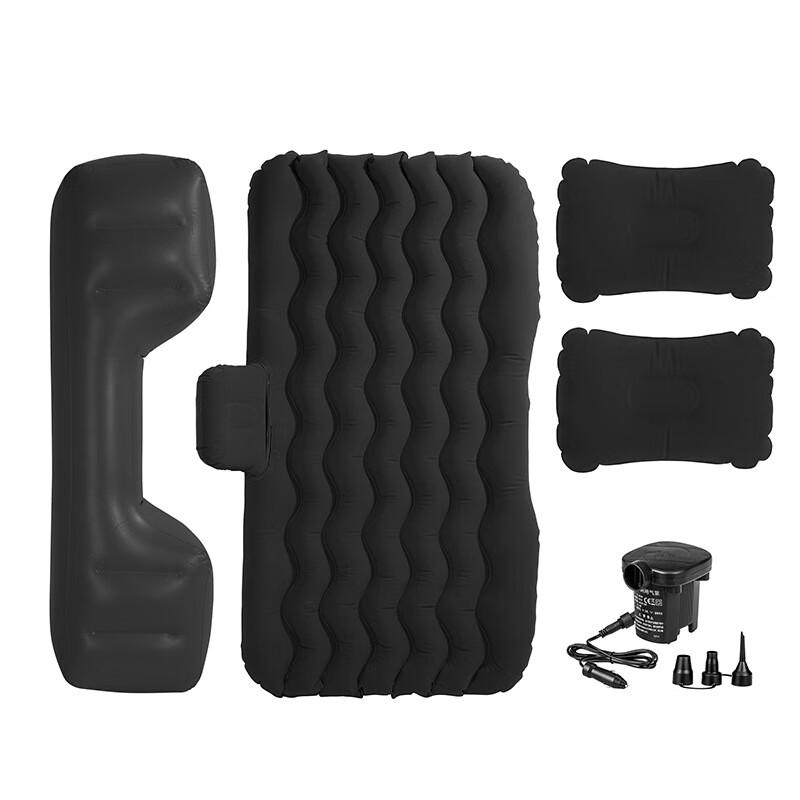 OEING Car Inflatable Travel Bed with Headrest