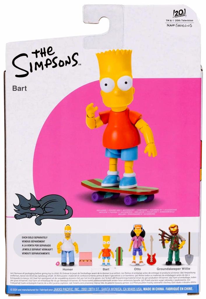 Симпсоны Джекс Пасифик 5 дюймов фигурка Барт товары кукла БАРТ [предмет]
