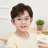 Прозрачные Защитные от Излучения Очки Мальчик Девочка Милые Цветные Круглые Очки для Путешествий Детские Очки Блокирующие Синий Свет