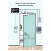 New DC12V Electric Drop Bolt Lock NC Fail Safe Stainless Waterproof Outdoor Embed Install Magnetic Induction Electronic Cylinder