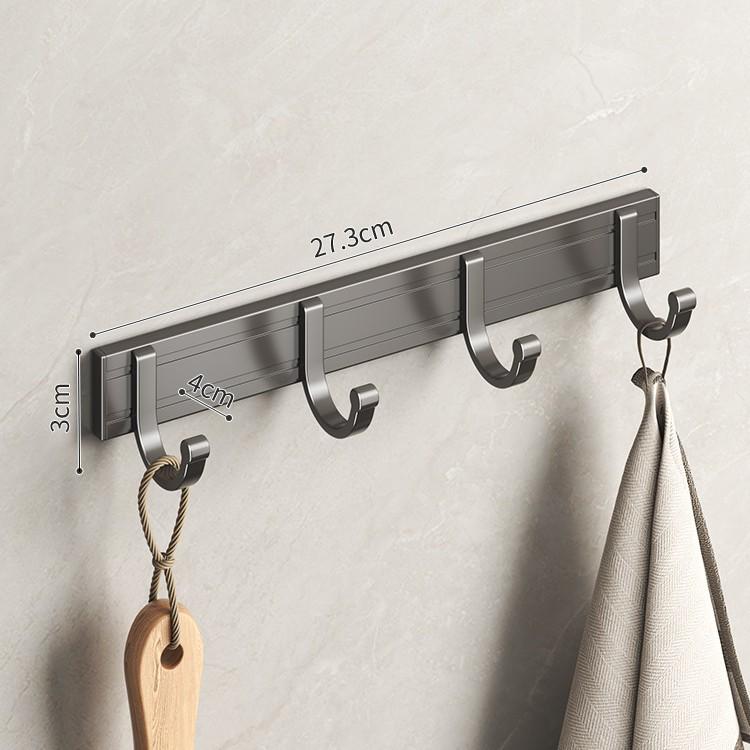 Прочный самоклеящийся настенный крючок для ванной и кухни