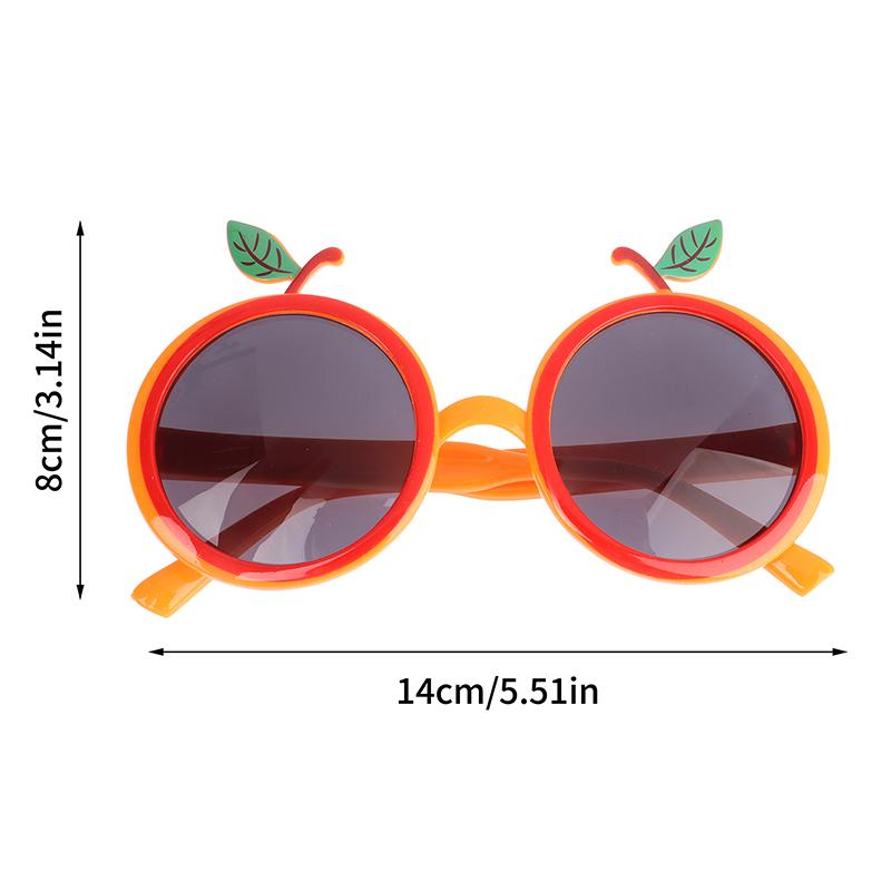 Tangerine Sunglasses Beach Party Novelty Flamingo Party Decoration Funny Glasses