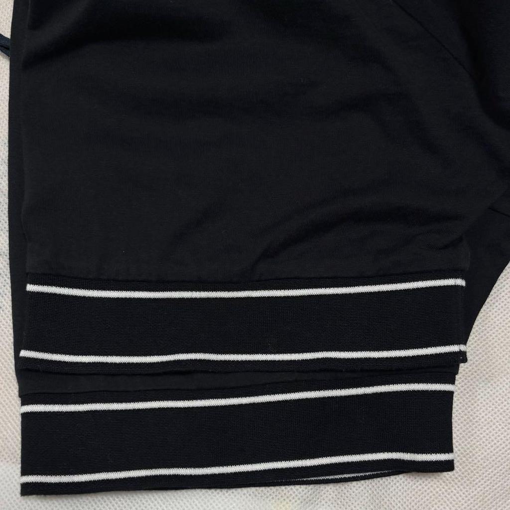 Used FENDI Mock Neck T-Shirt, Black, Regular Domestic, Overseas Size L, Meguro Ren Worn