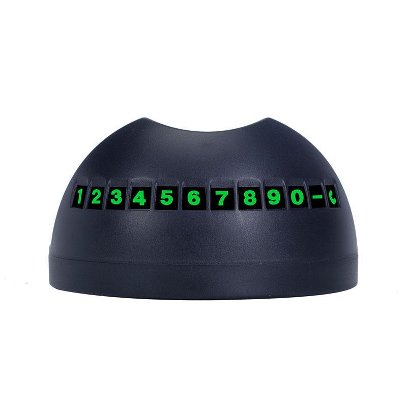 Держатель телефона на приборную панель автомобиля с вращением на 360° и дисплеем экстренных контактов - универсальное нескользящее крепление