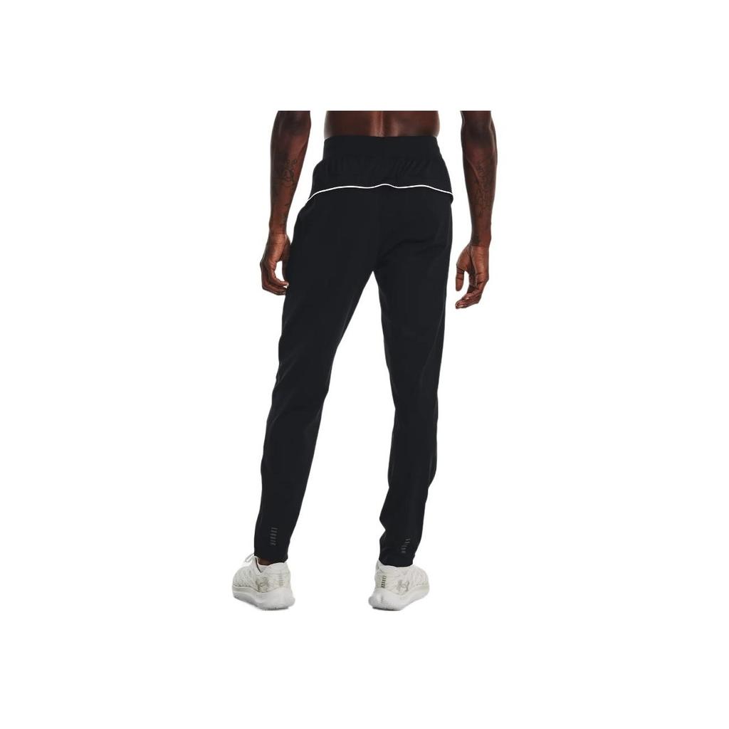 Under Armour Сплошные конические повседневные брюки мужские, черные 1373665-001