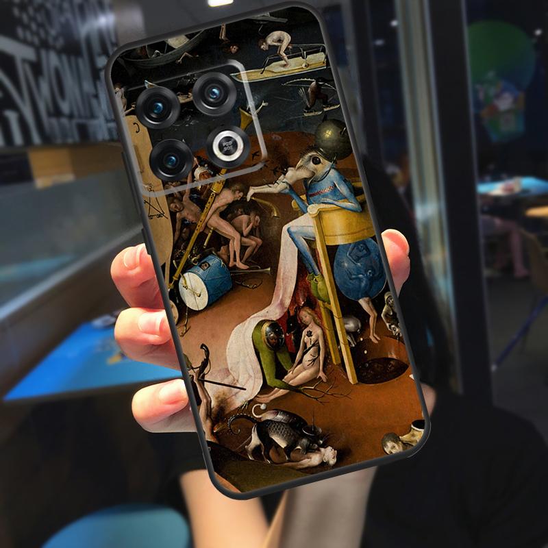 Hieronymus Bosch Art Funda For OnePlus 10T 8T 9RT 12 13 13R 11 9 10 Pro OnePlus Nord 4 CE 2 3 Lite N20 N30 Case