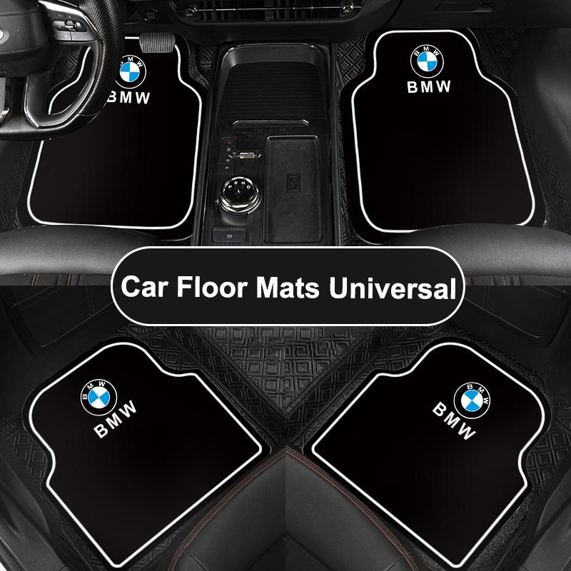 BBKY7 Car Floor Mats Auto Front and Rear Carpet Foot Mats with Rubber Backing For BMW E60 E70 E82 E88 E90 E92 F01 F10 F30 G01 G20 G21