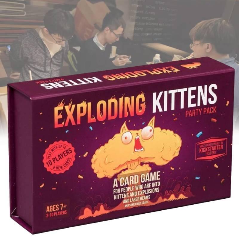 Карточная игра «Котята-зомби» Интерактивное настольное развлечение Семейное развлечение