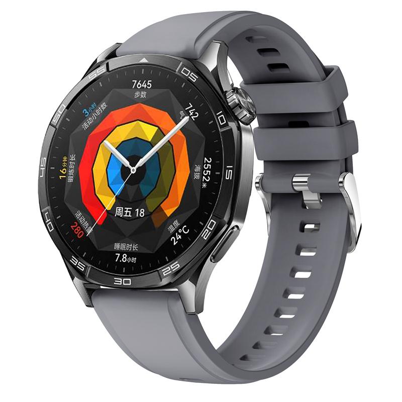 22 мм силиконовые ремешки для Huawei Watch GT5 46 ремешок для часов с пряжкой того же цвета ремешок для Huawei Watch GT5 Pro 46 мм