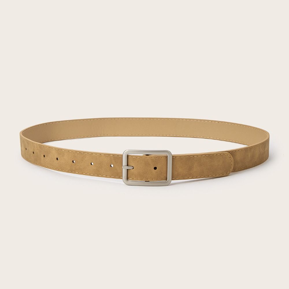 Модный ремень из замшевой кожи с пряжкой-булавкой Повседневный Дизайн Люкс Деловой Поясной ремень Ретро Пояс для женщин