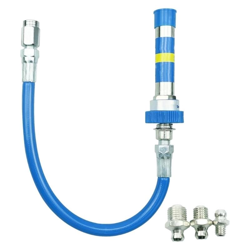 Universal Ergonomic Heavy Duty Grease Efficient Lubrication Coupler High Pressure Adapter Rapid Locking Release Function