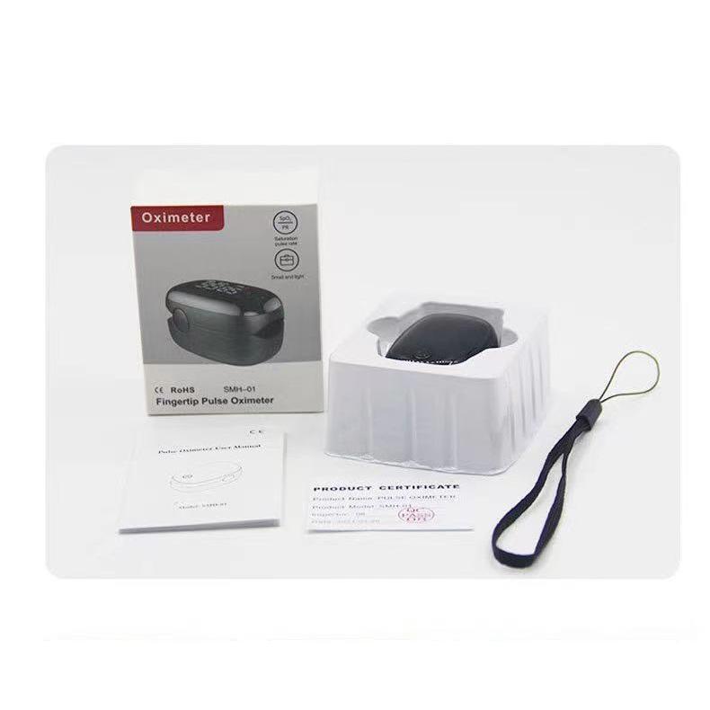 FDA CE Портативный пульсоксиметр Кислород в крови на палец Форма волны Значение Spo2 PI PR