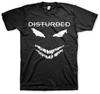 Футболка унисекс Disturbed White Face Merch Traffic Merchandise