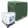 Green 1000 Liters IBC Container Aluminum Foil Waterproof and Dustproof Cover Rainwater Tank Oxford Cloth UV Protection Cover