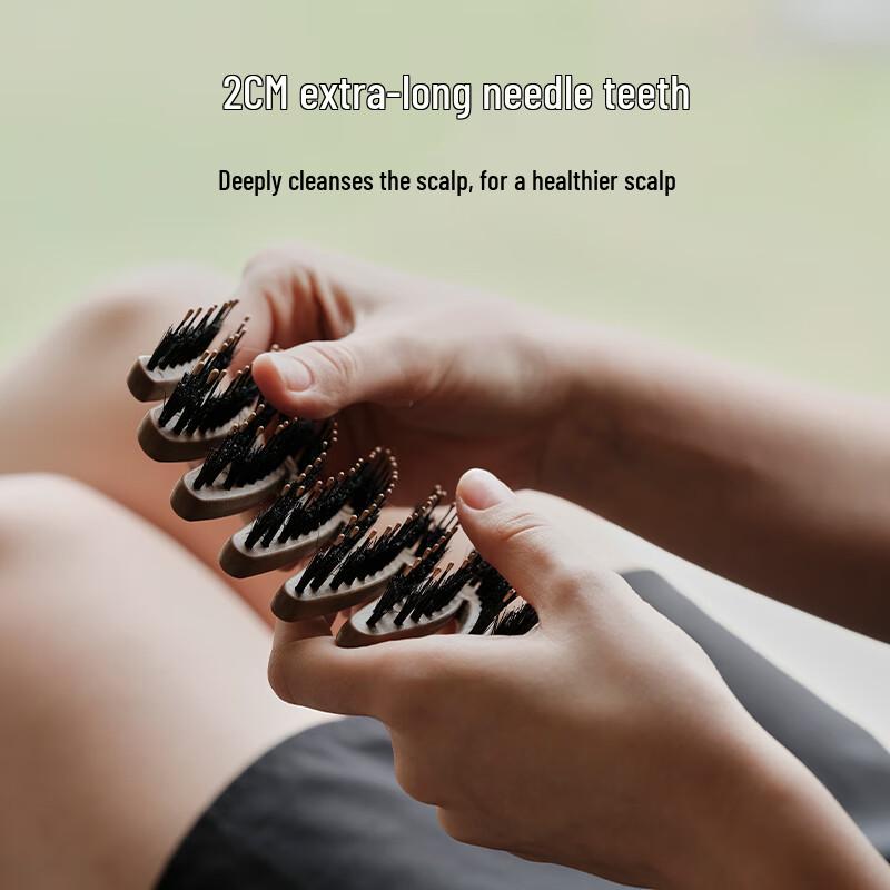 KRRAMEL Boar Bristle Wet & Dry Hair Brush