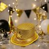 Wide Brim Magician Cap Felt Suit Top Hat Cool Festival Party Cap  Carnival